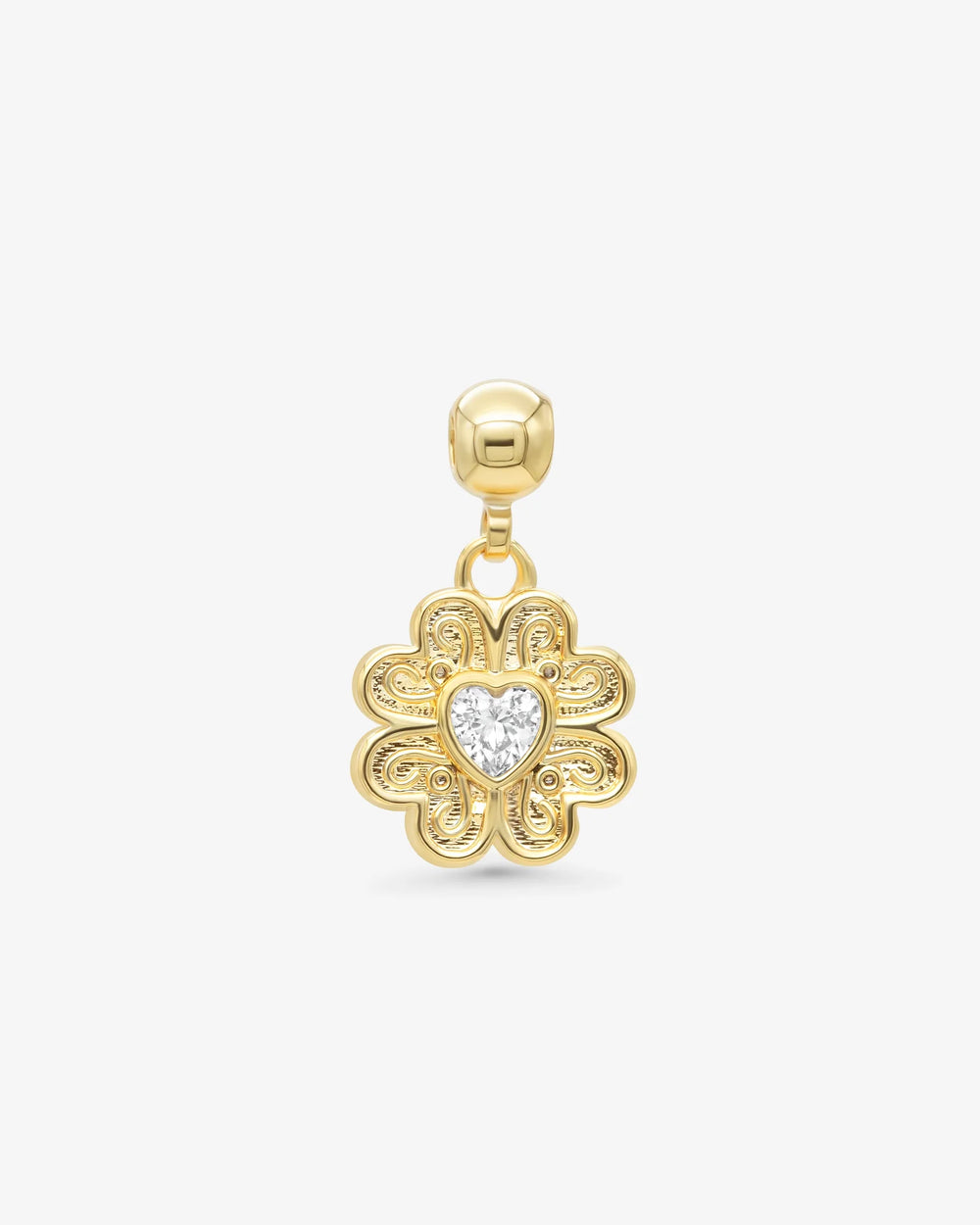 Clover Charm Gold