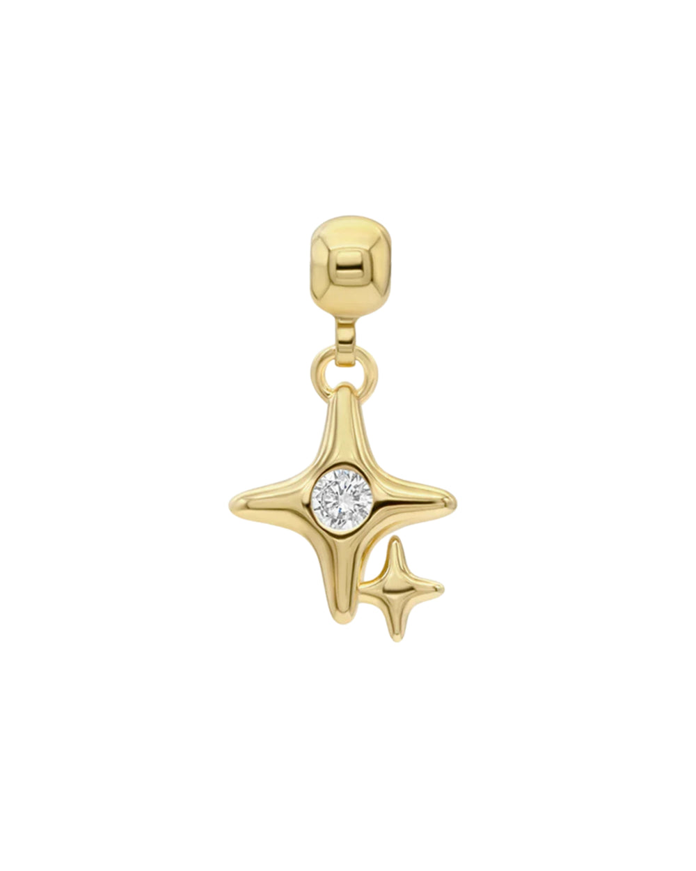 Family Charm Two Star Gold
