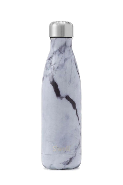 Swell White Marble Bottle 17oz/500ml - hvittrad.no