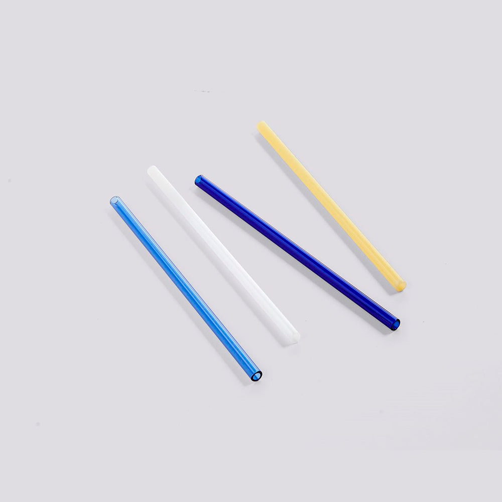 Sip-Straight Straw Set of 4-Opaque mix
