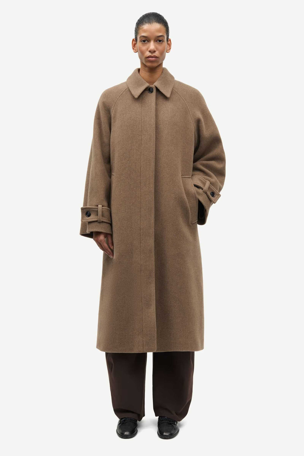 Alma Coat 14895 Camel
