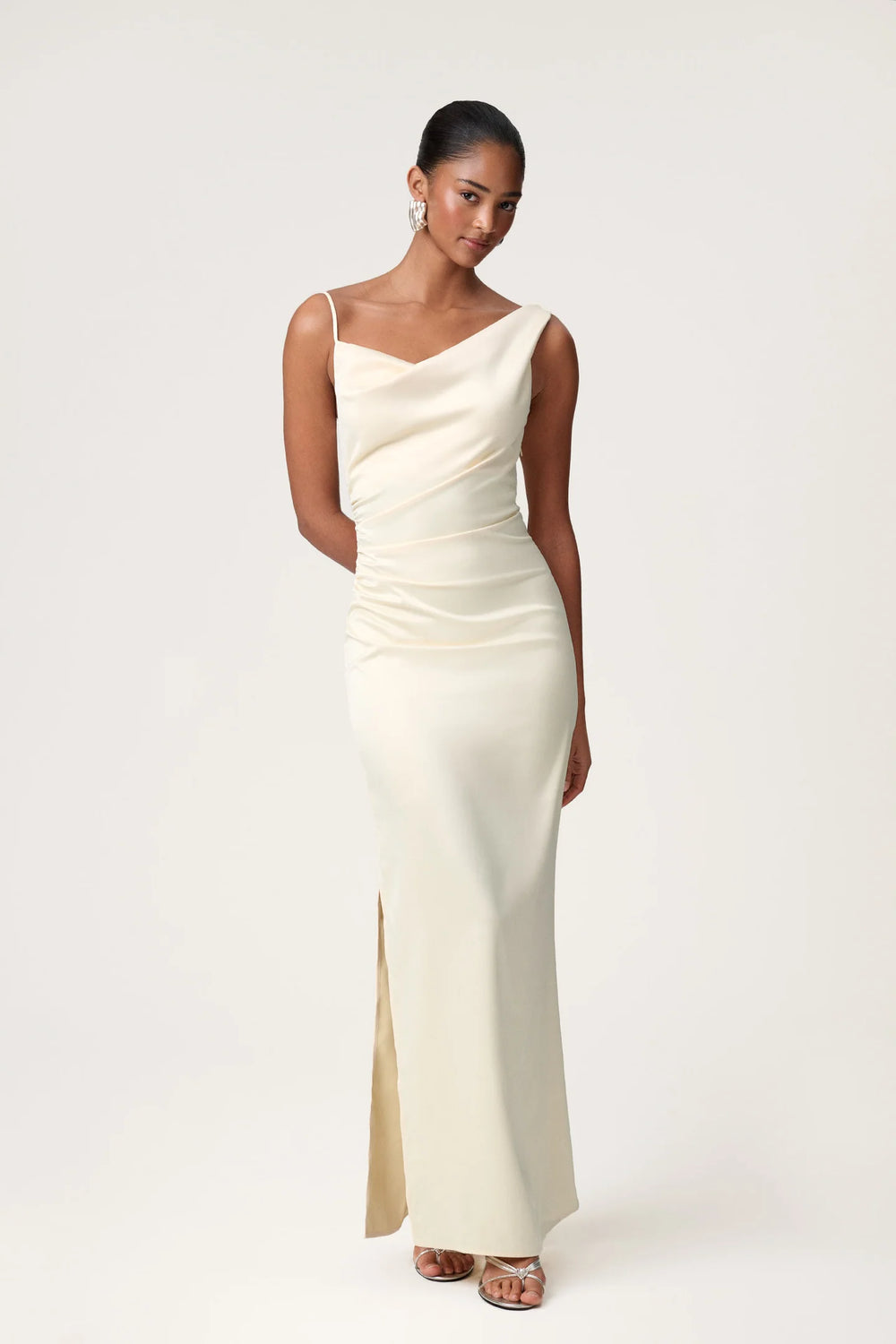 Almeria Dress Vanilla Yellow