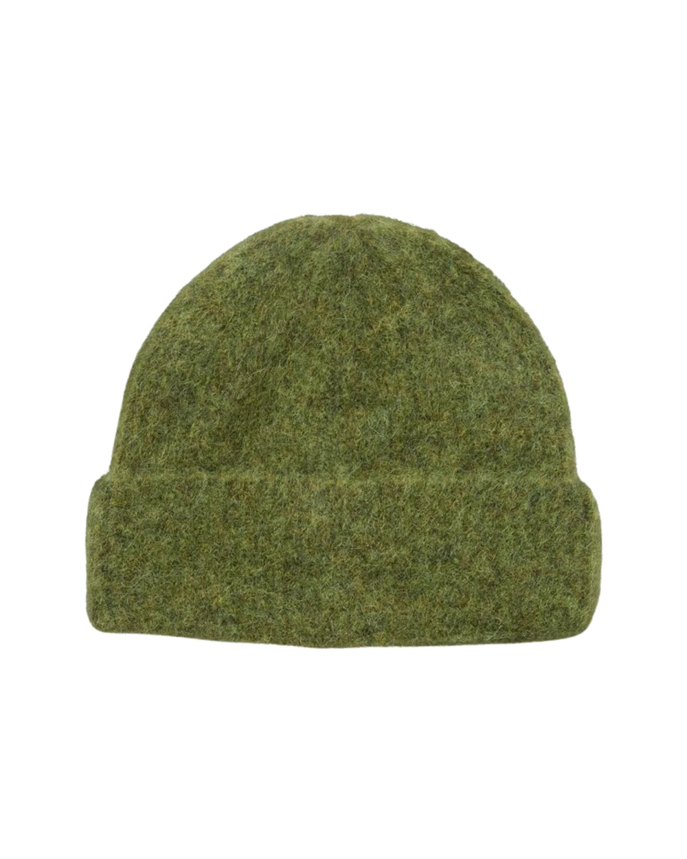 Alpaca Wool Beanie Golden Cypress Green