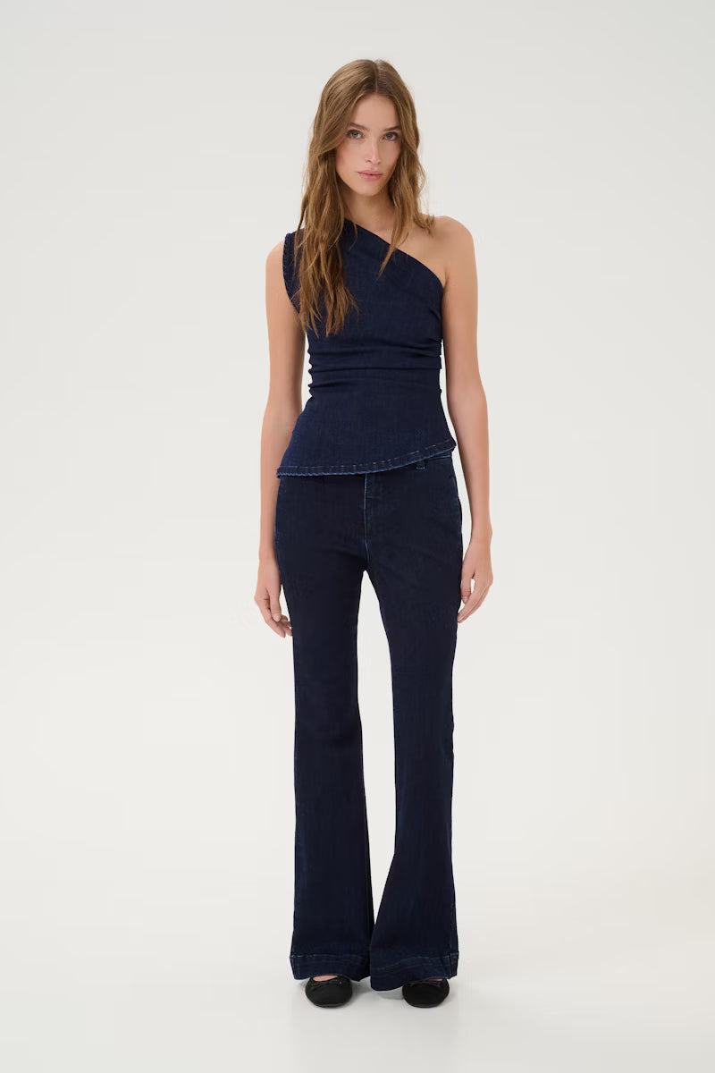 AyoMW 158 High Bootcut Y Dark Blue U 33