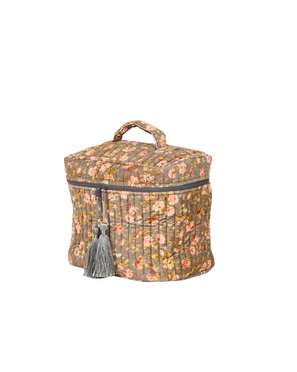 Beauty Bag Velvet Green Meadow