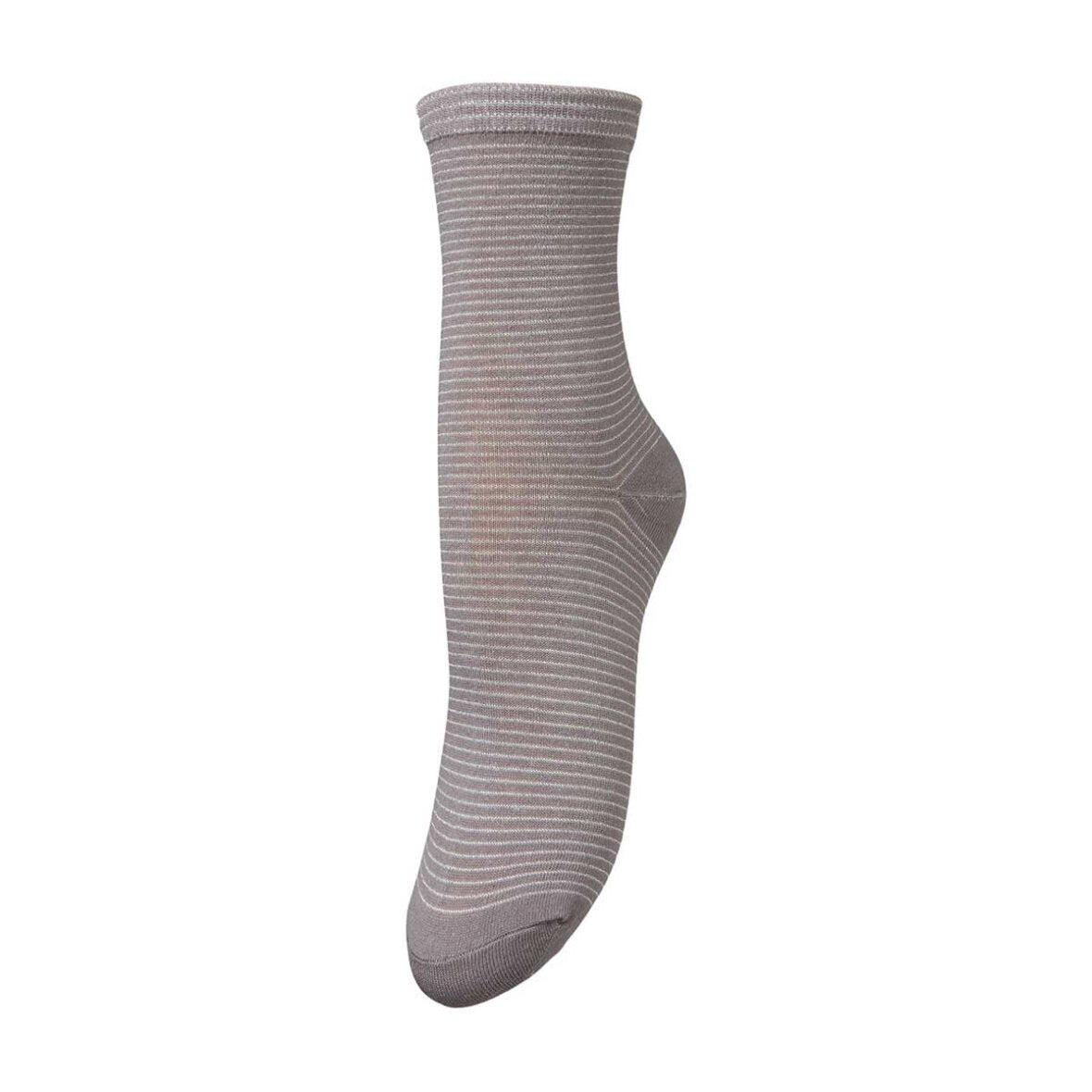 Dover Stripe Sock Porpoise Gray - hvittrad.no