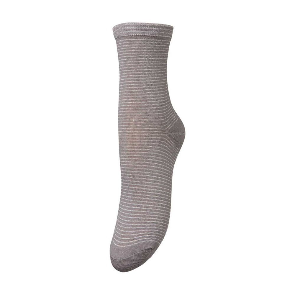 Dover Stripe Sock Porpoise Gray