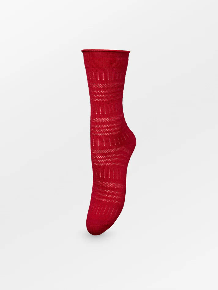 Lucretia Wola Sock Savvy Red