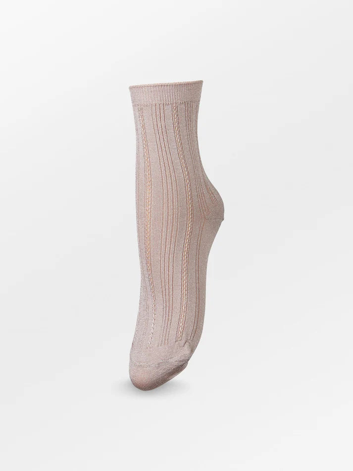 Glitter Drake Sock Fawn