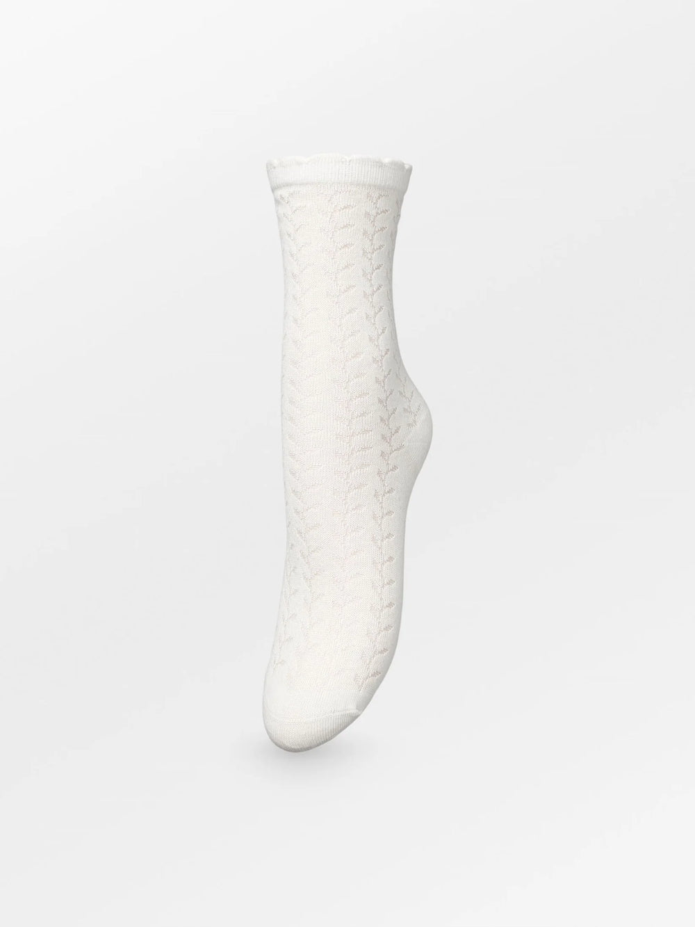 Leofa Cotta Sock Birch White