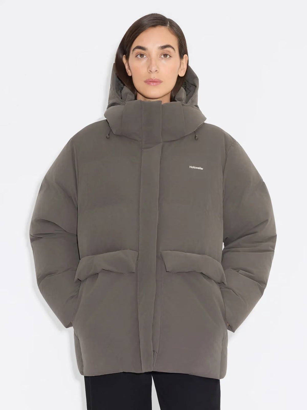 Besseggen Brushed Down Jkt  Dk. Green