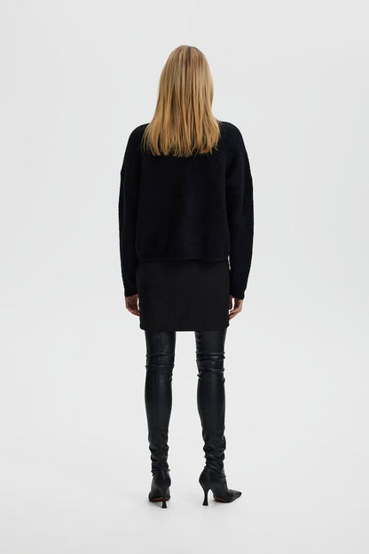 AlphaGZ Short Cardigan Black