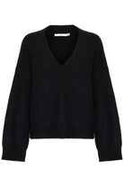 Gestuz AlphaGZ V-Neck Black - hvittrad.no