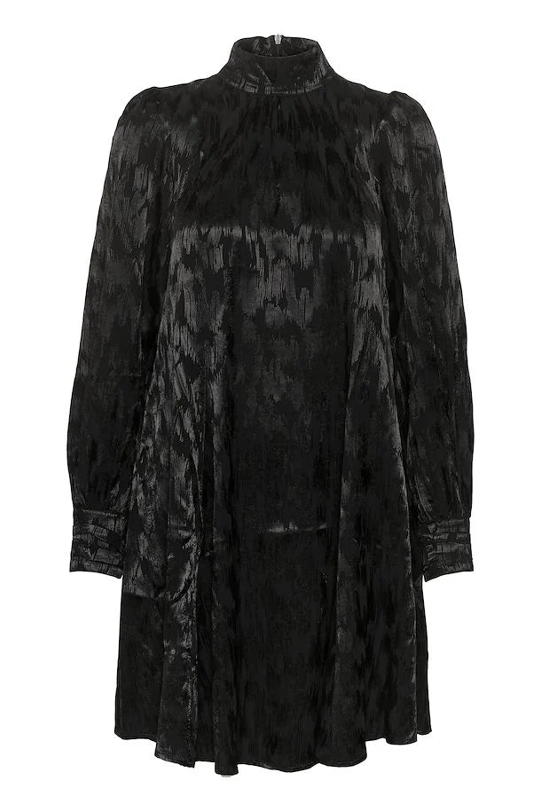 Gestuz DalilaGZ P Short Dress Black - hvittrad.no