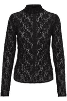Gestuz RainaGZ LS Top Black - hvittrad.no
