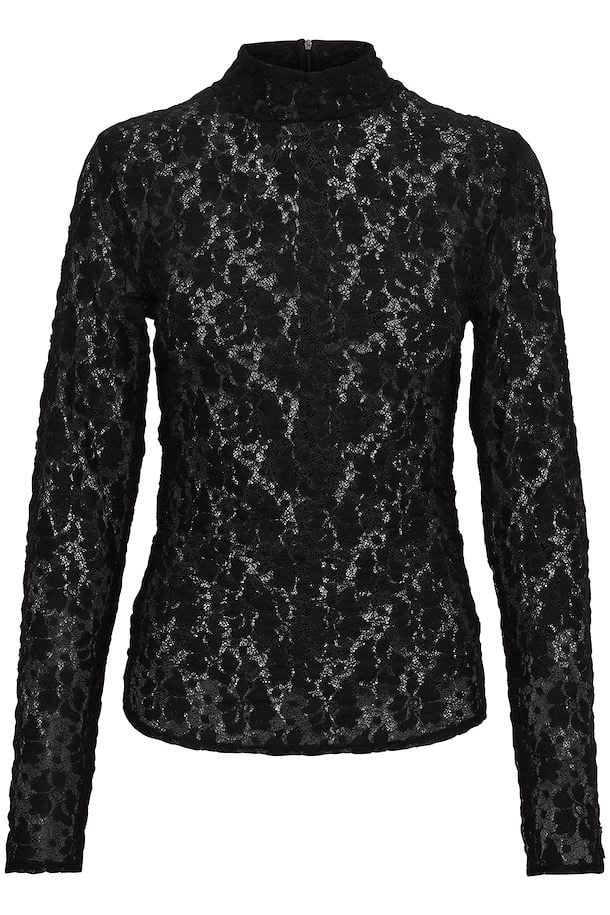 Gestuz RainaGZ LS Top Black - hvittrad.no
