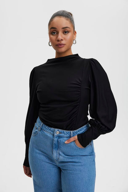 Rifa Puff Blouse NOOS Black