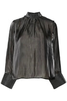 Gestuz YaliaGZ Blouse Black - hvittrad.no