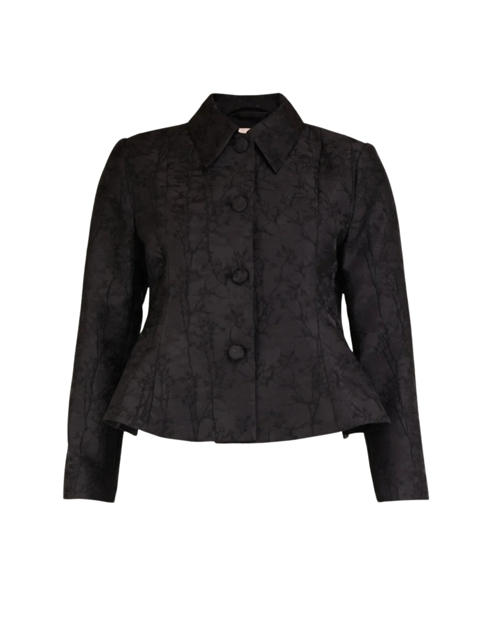 Brocade Blazer Black