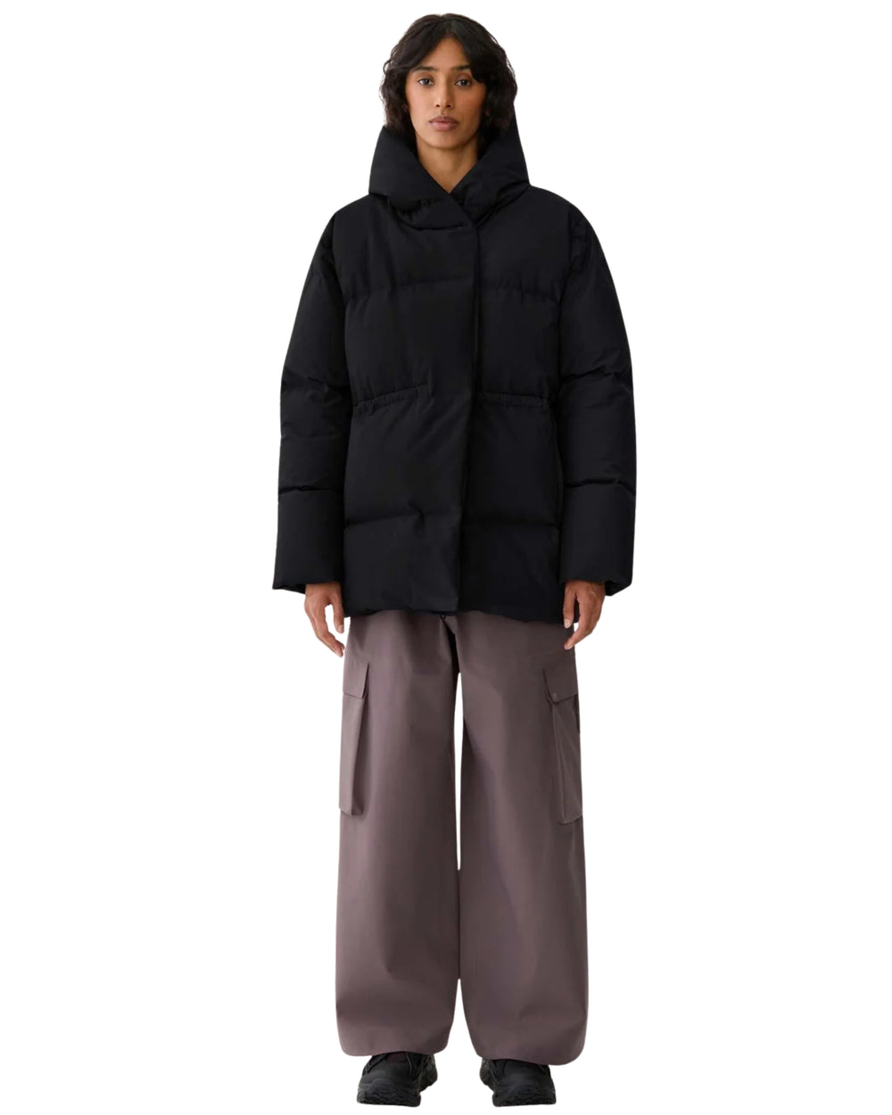 Brosundet down jacket Black
