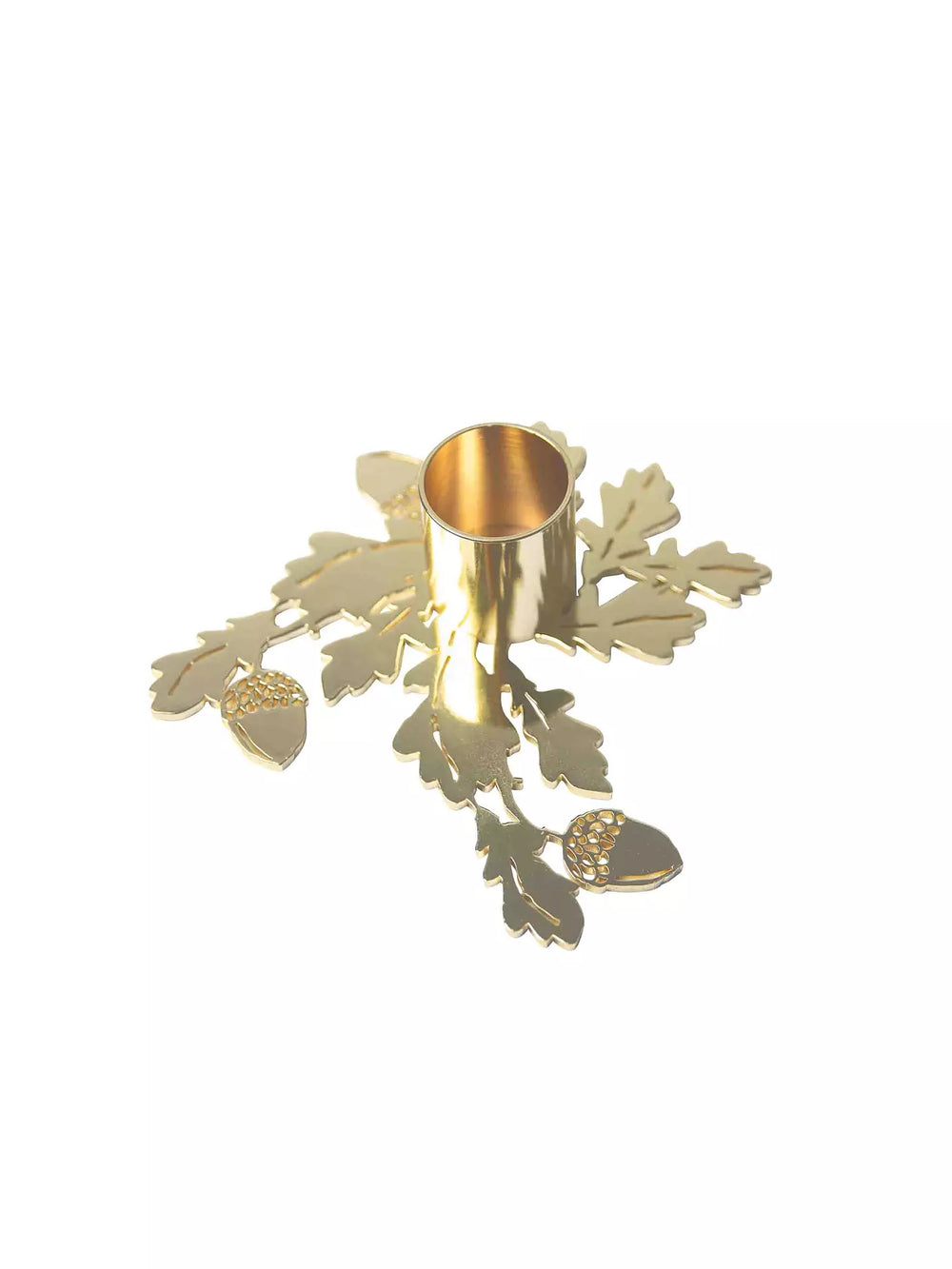 Candleholder Oak Gold