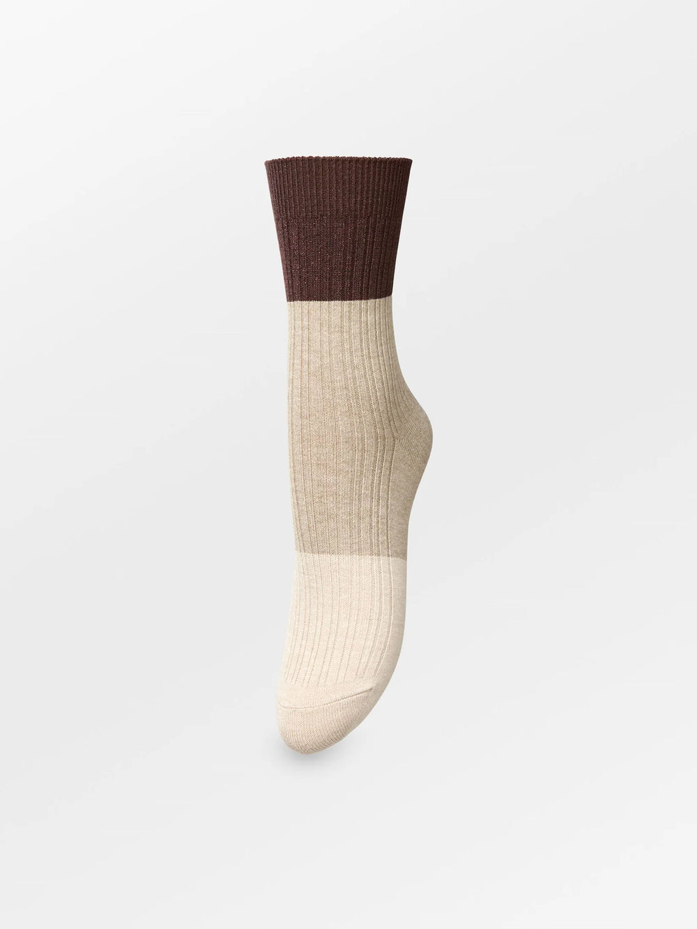 Colourblock Bam Sock Birch White