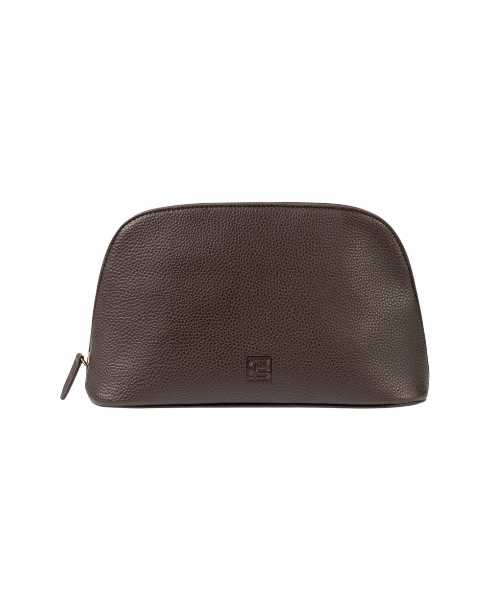 Cosmetic Pouch Large Dark Brown
