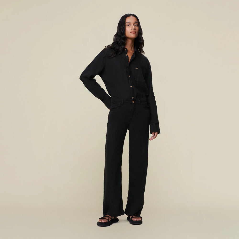 Culotte 7596 Black Linen Black