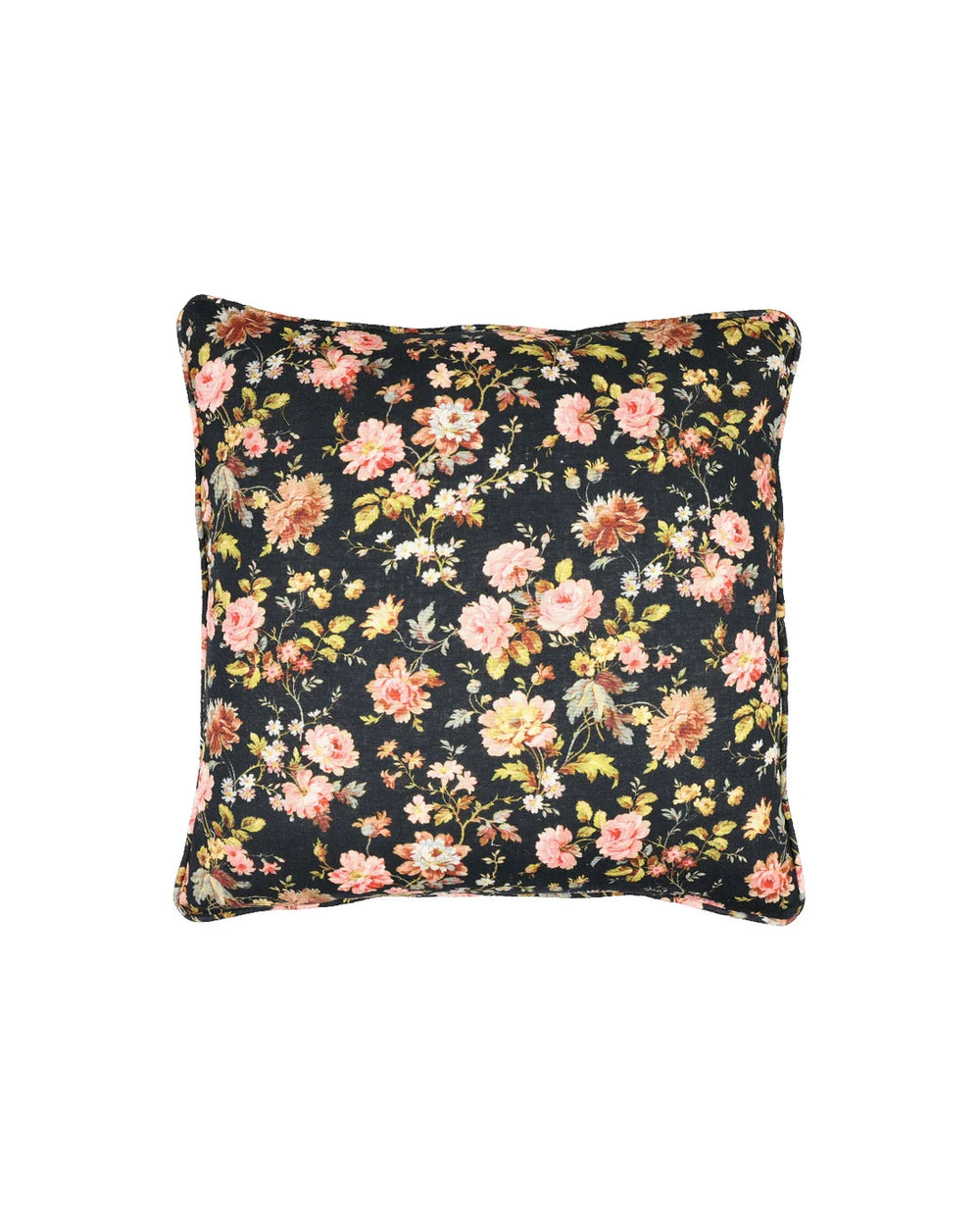 Cushion Cover Linen 50x50 Midnight Field