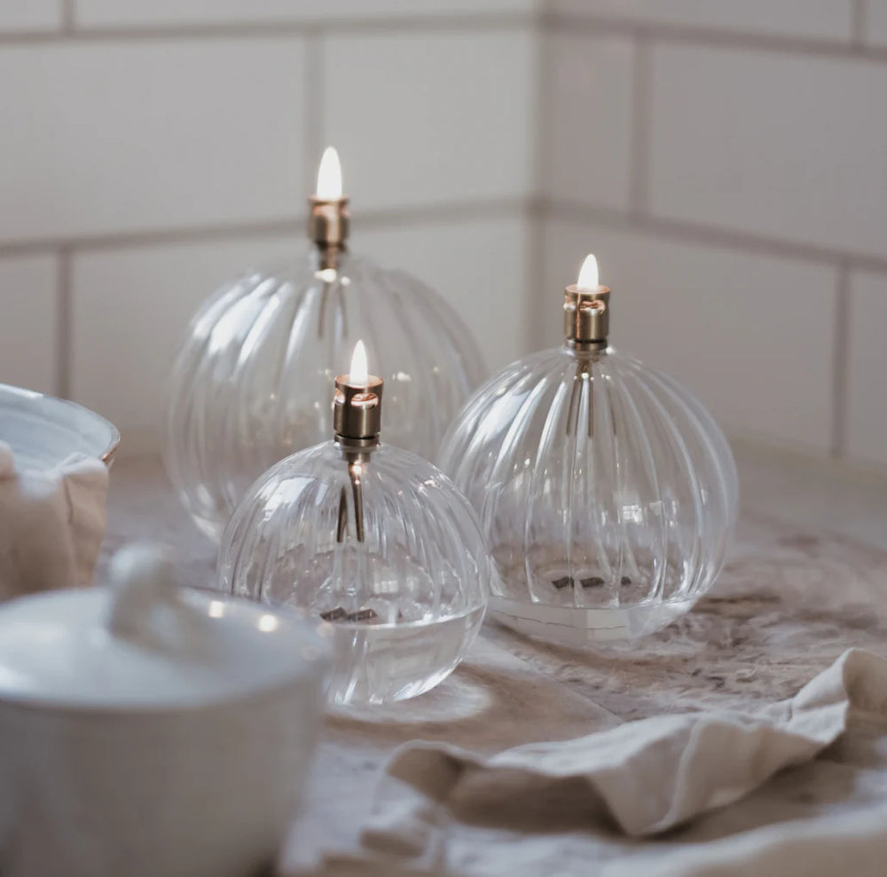 Oljelampe Elegant Brass Large