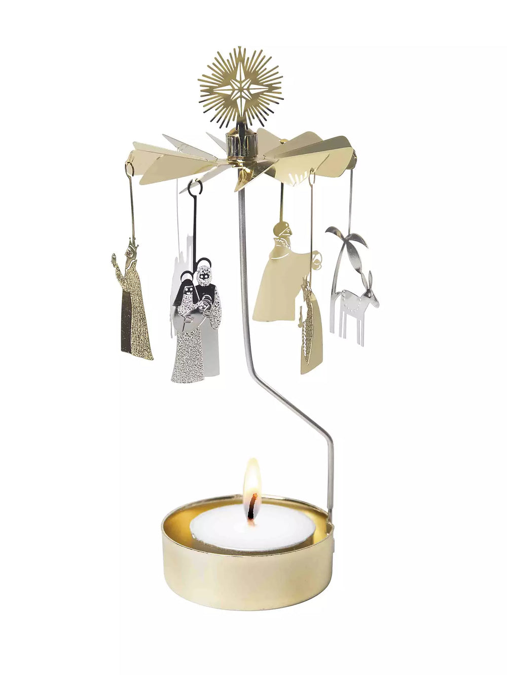 Angel Chime Star of Bethlehem Gold