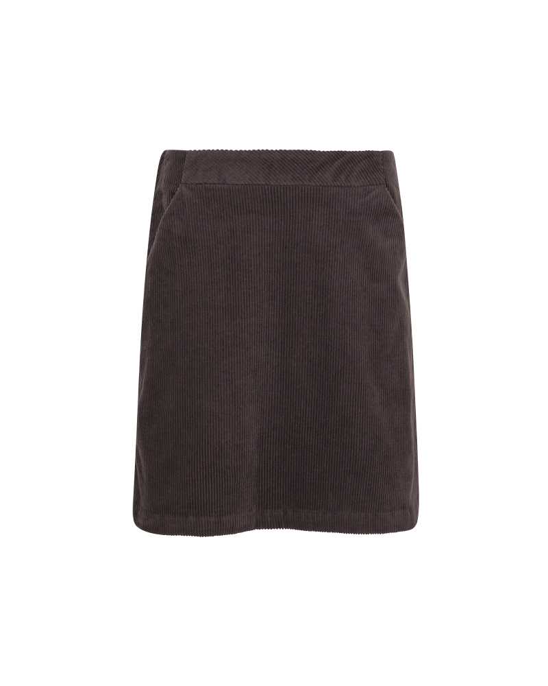 Ella HW Skirt Black Coffee