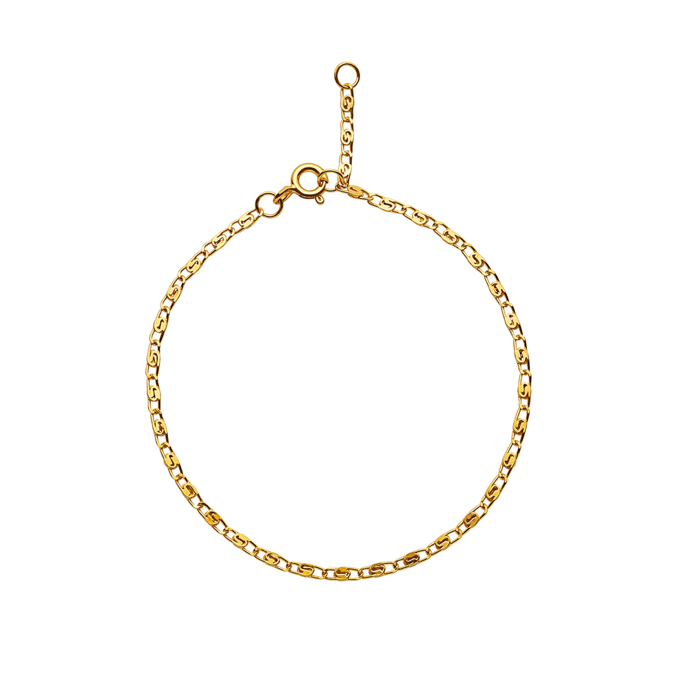 Eva Bracelet Gold Plated Silver