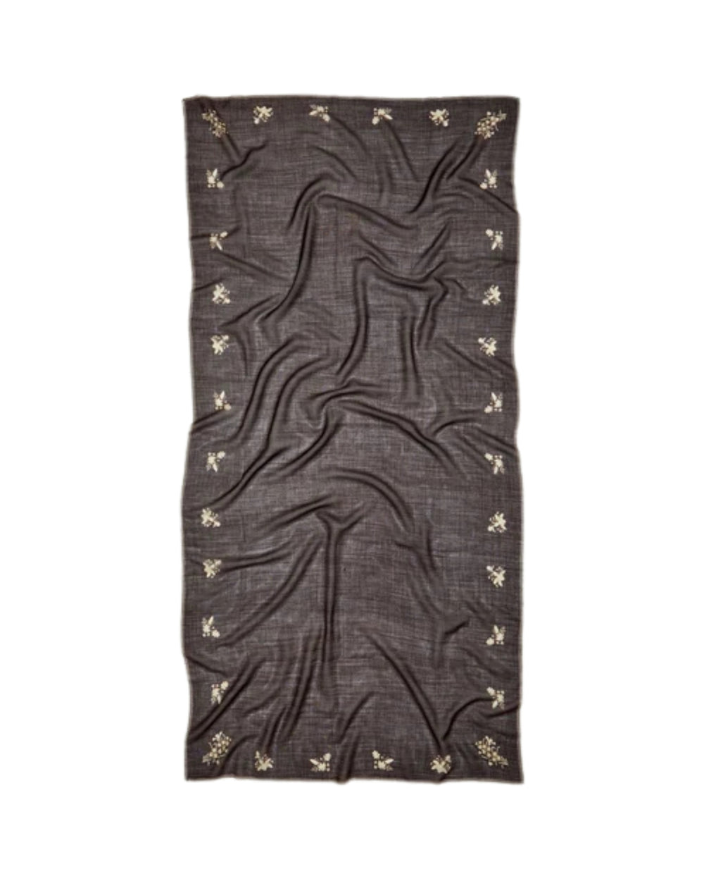 Flostella Siw Scarf Maroon Brown