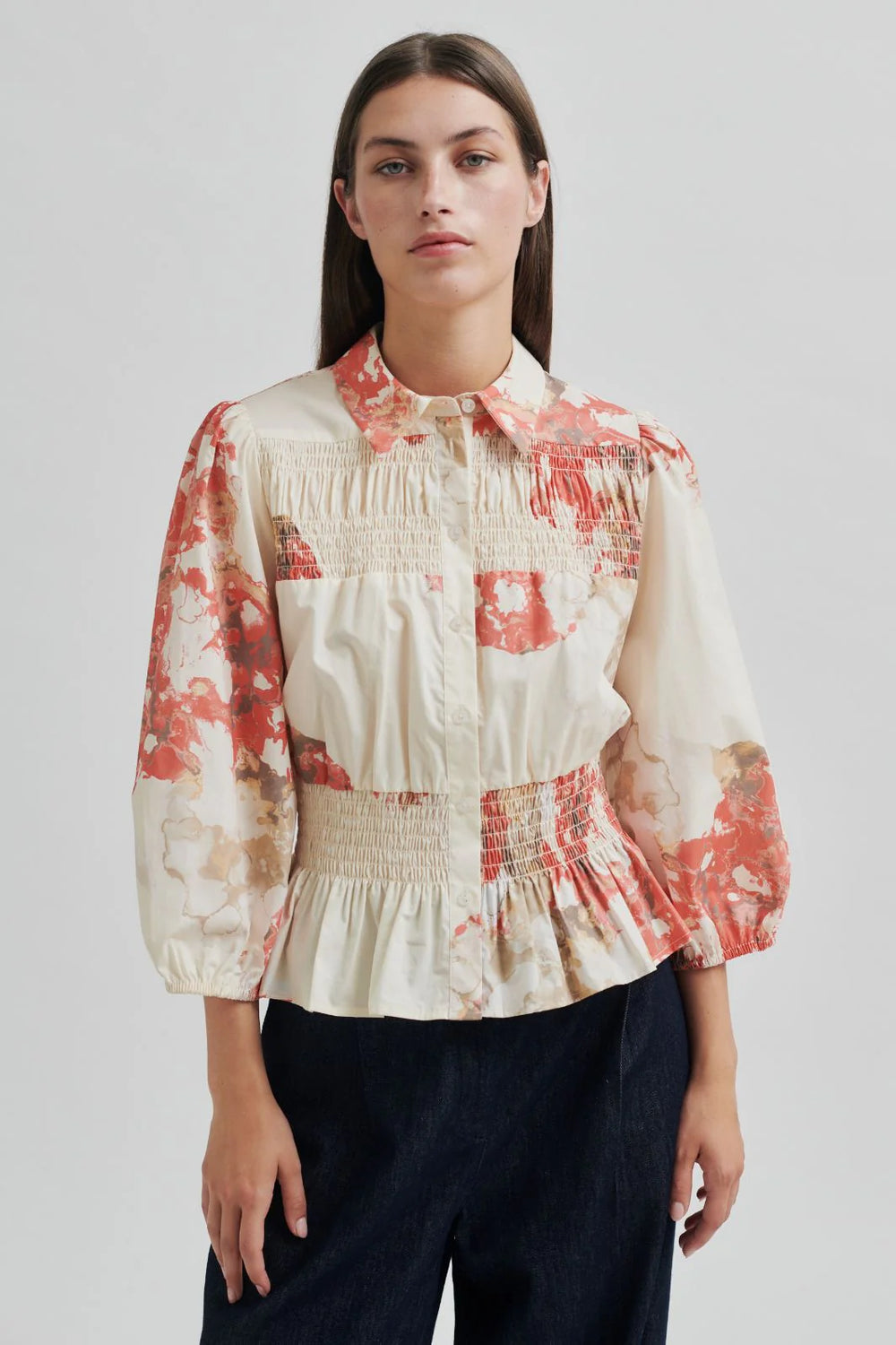 Sirmione Shirt Spiced Coral
