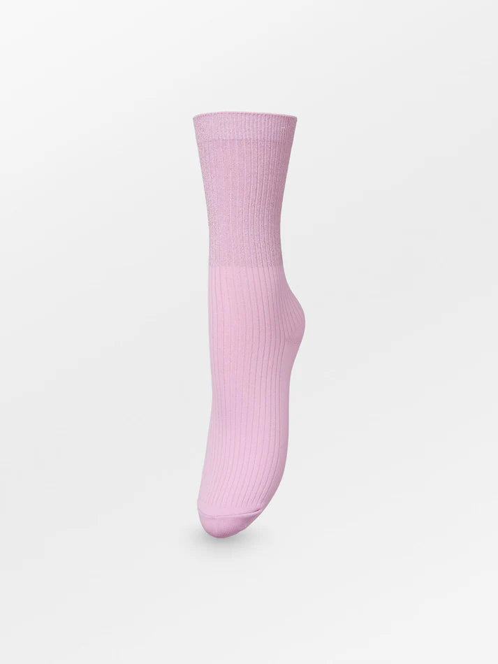Grady Glitter Sock Lilac Chiffon