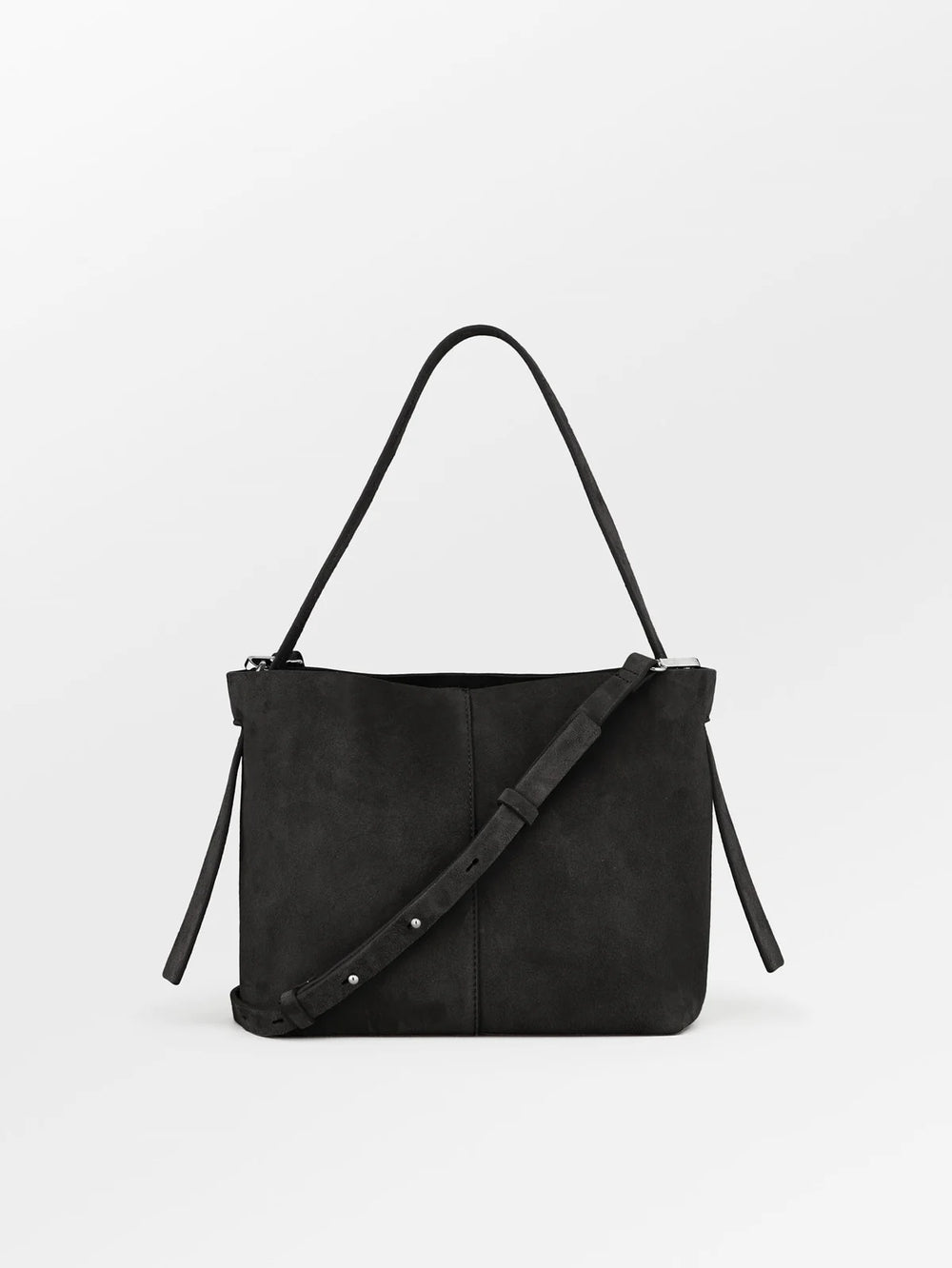 Suede Fraya Small Bag Black