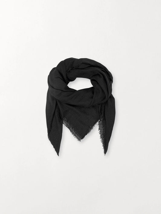 Beck Søndergaard Mill Scarf Black - hvittrad.no