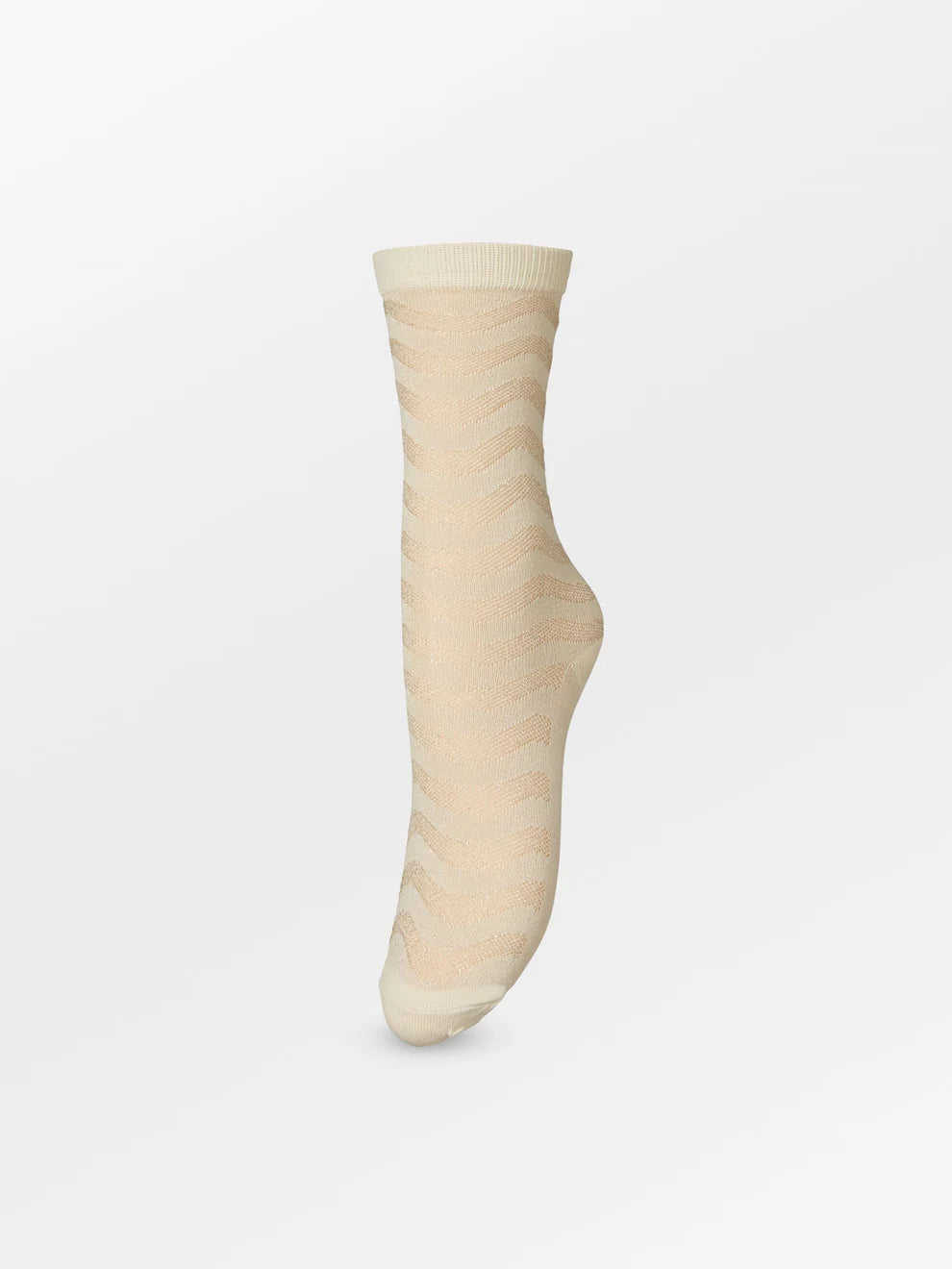 Dopamina Glitter Sock Birch White
