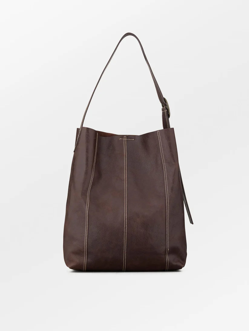 Panel Mae Buckle Bag Chocolate Torte