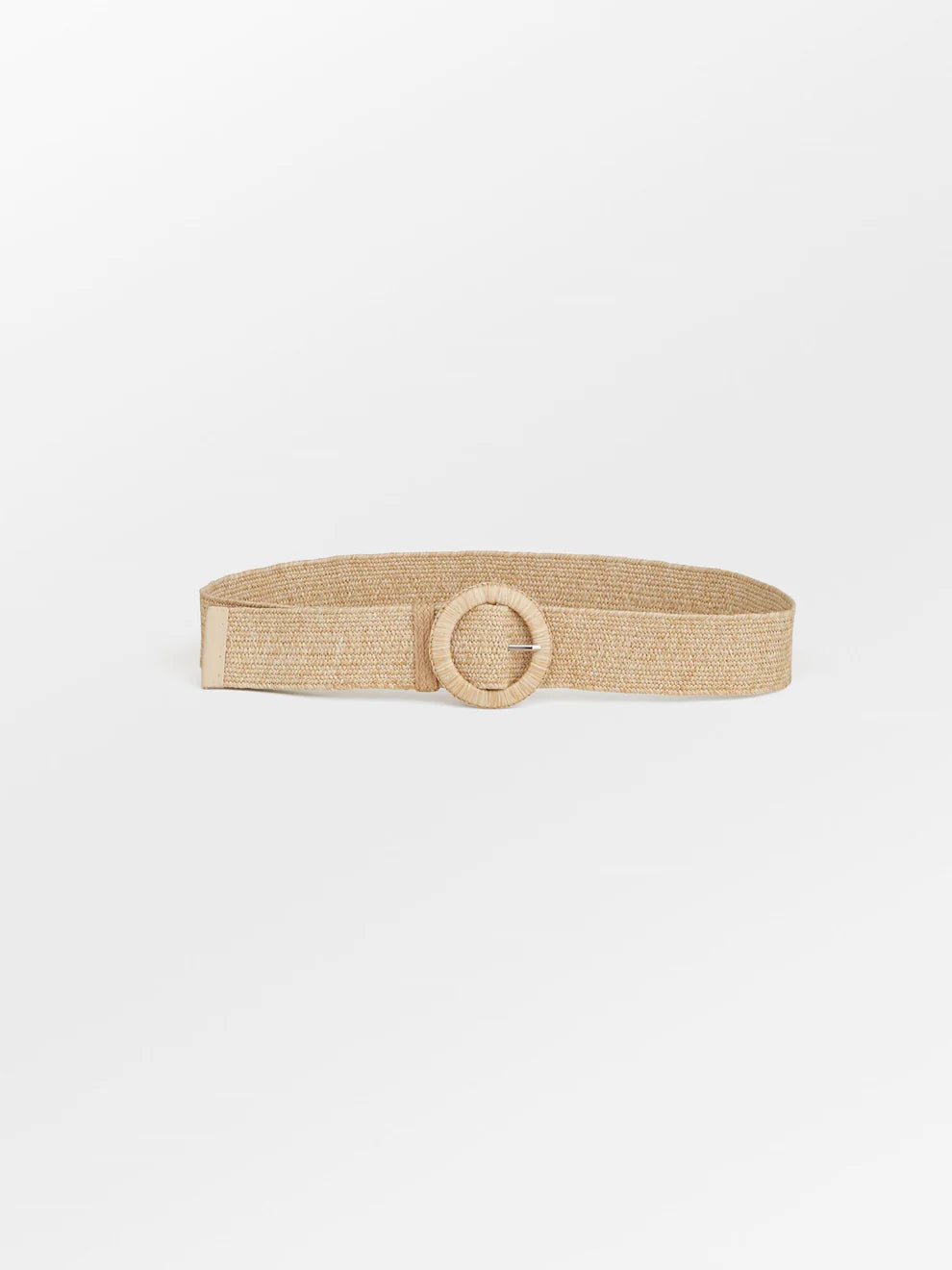Beck Söndergaard Wide Zia Belt Light Nature - hvittrad.no