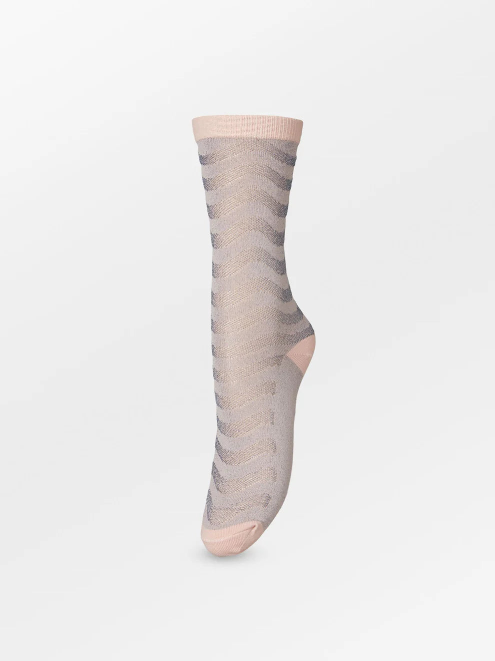 Dopamina Glitter Sock Peach Whip Pink