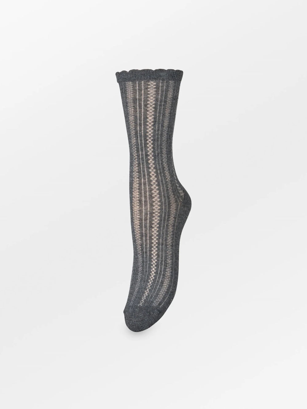 Crochia Cotta Sock Dark Grey Melange