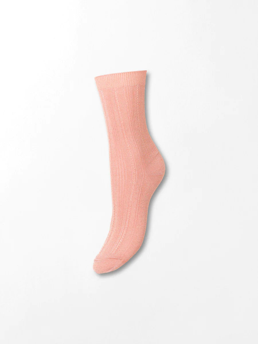 Glitter Drake Sock Violet Ice