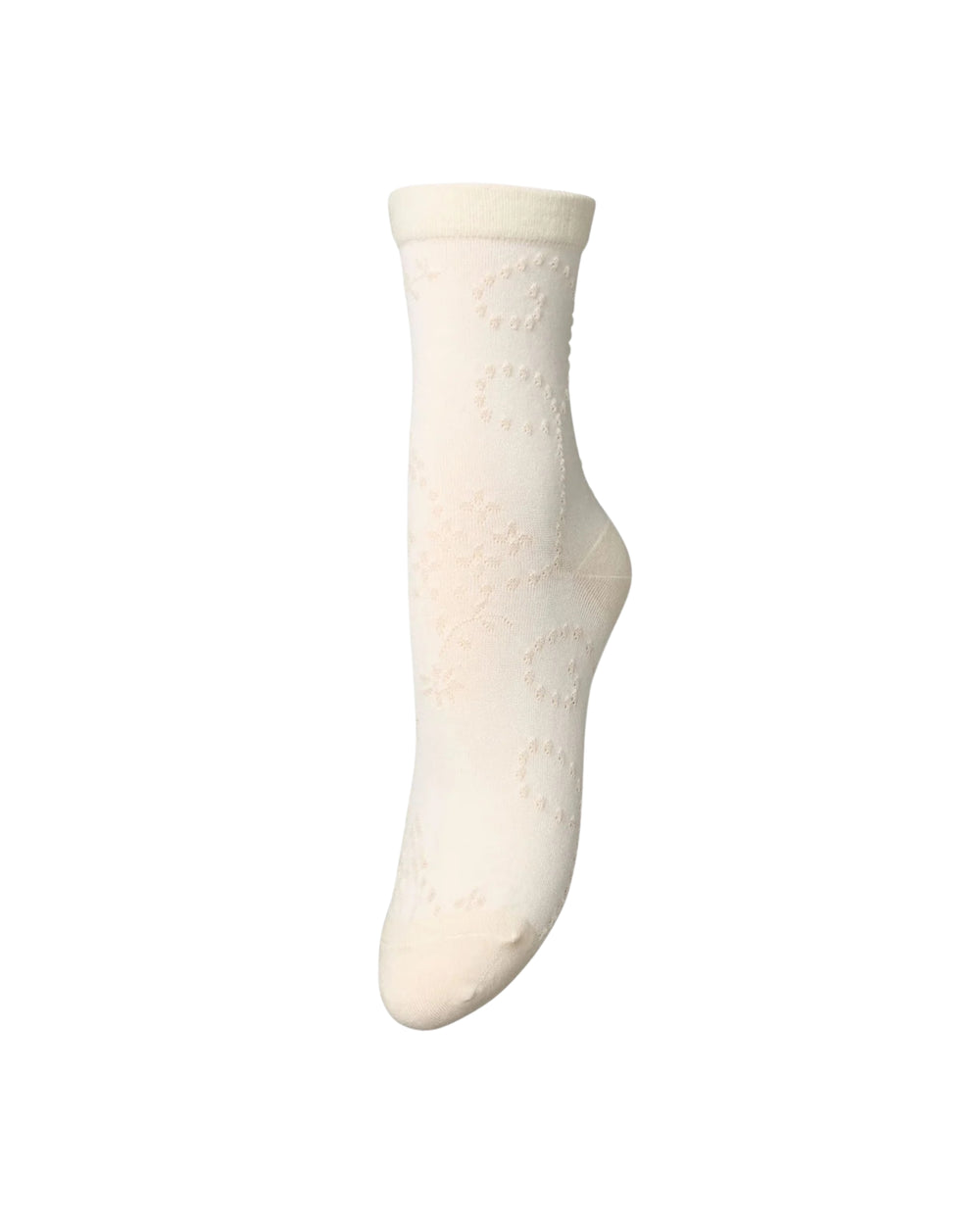 Anglaisia Cotta Sock Birch White