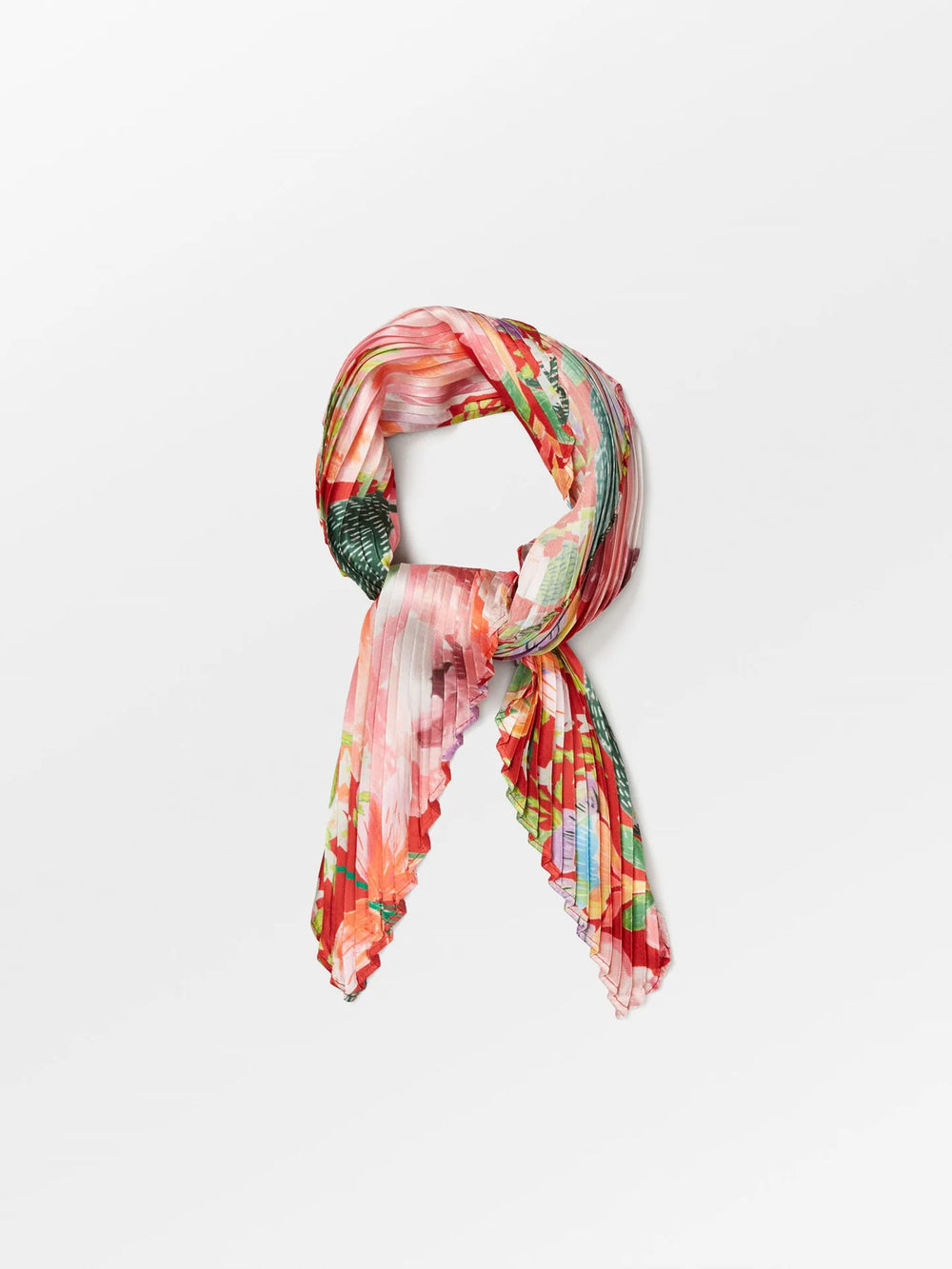 Yvette Plea Scarf Salsa Red