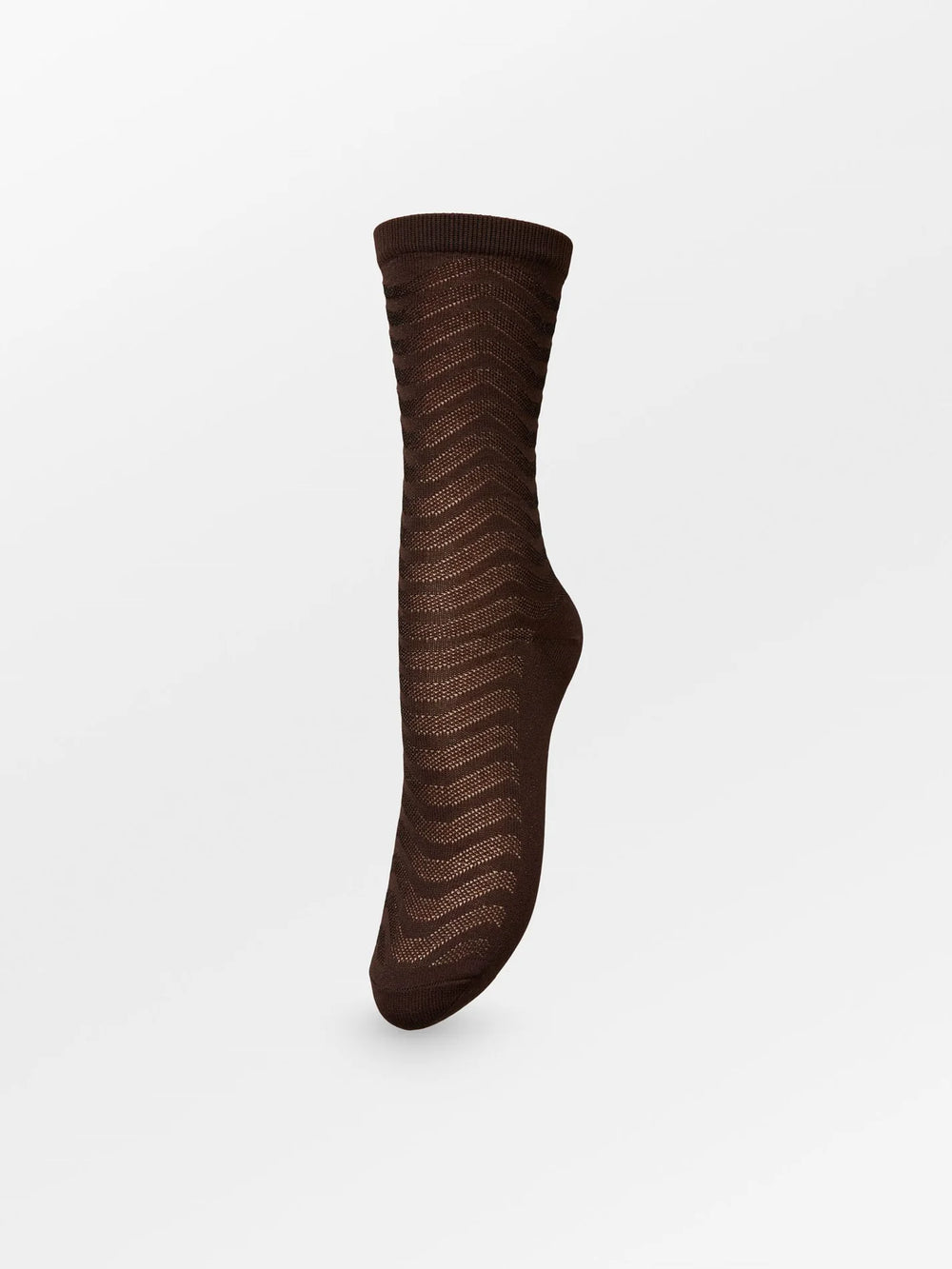 Mina Glitter Sock Hot Fudge Brown