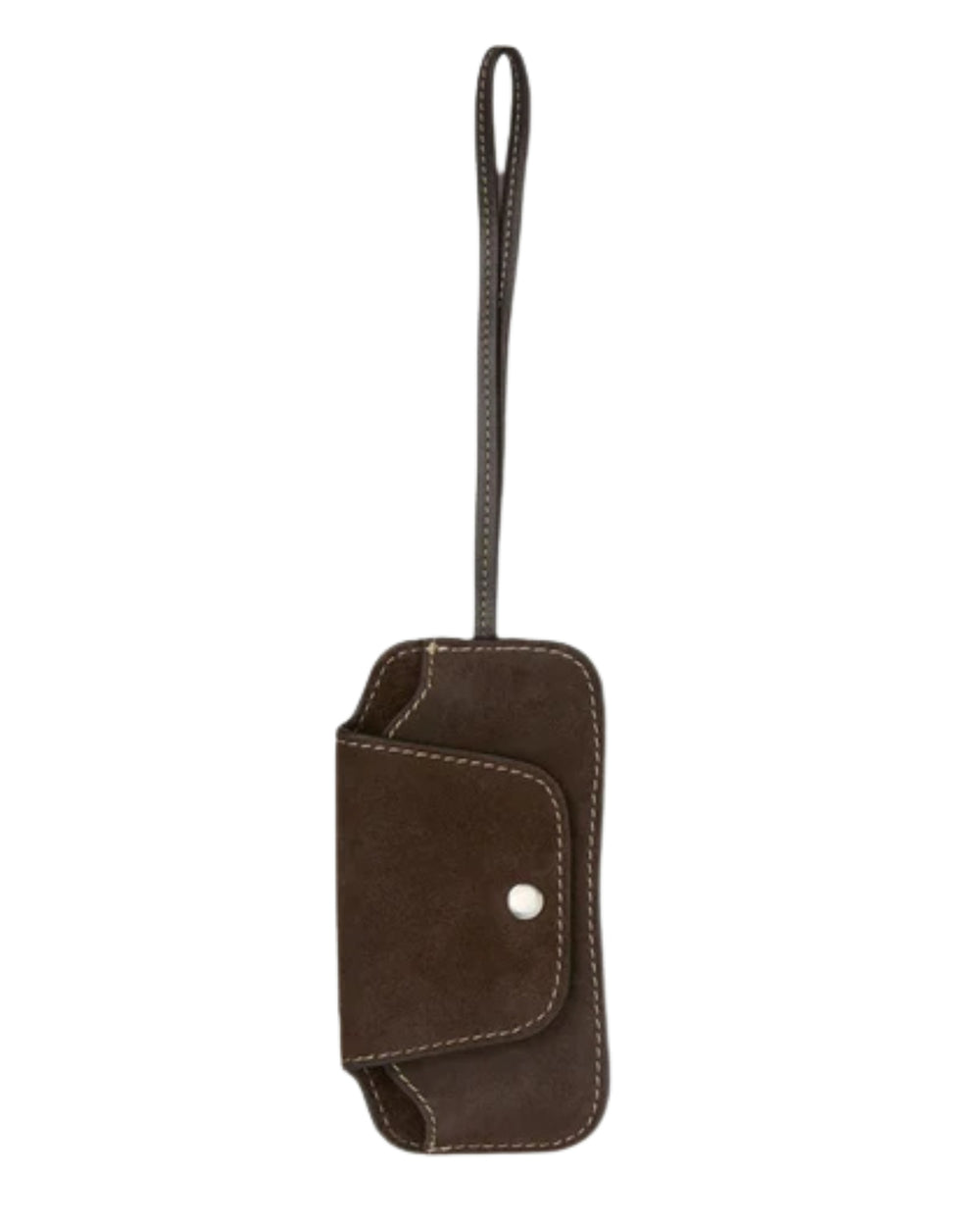 Suede Sunglasses Bag Chocolate Torte