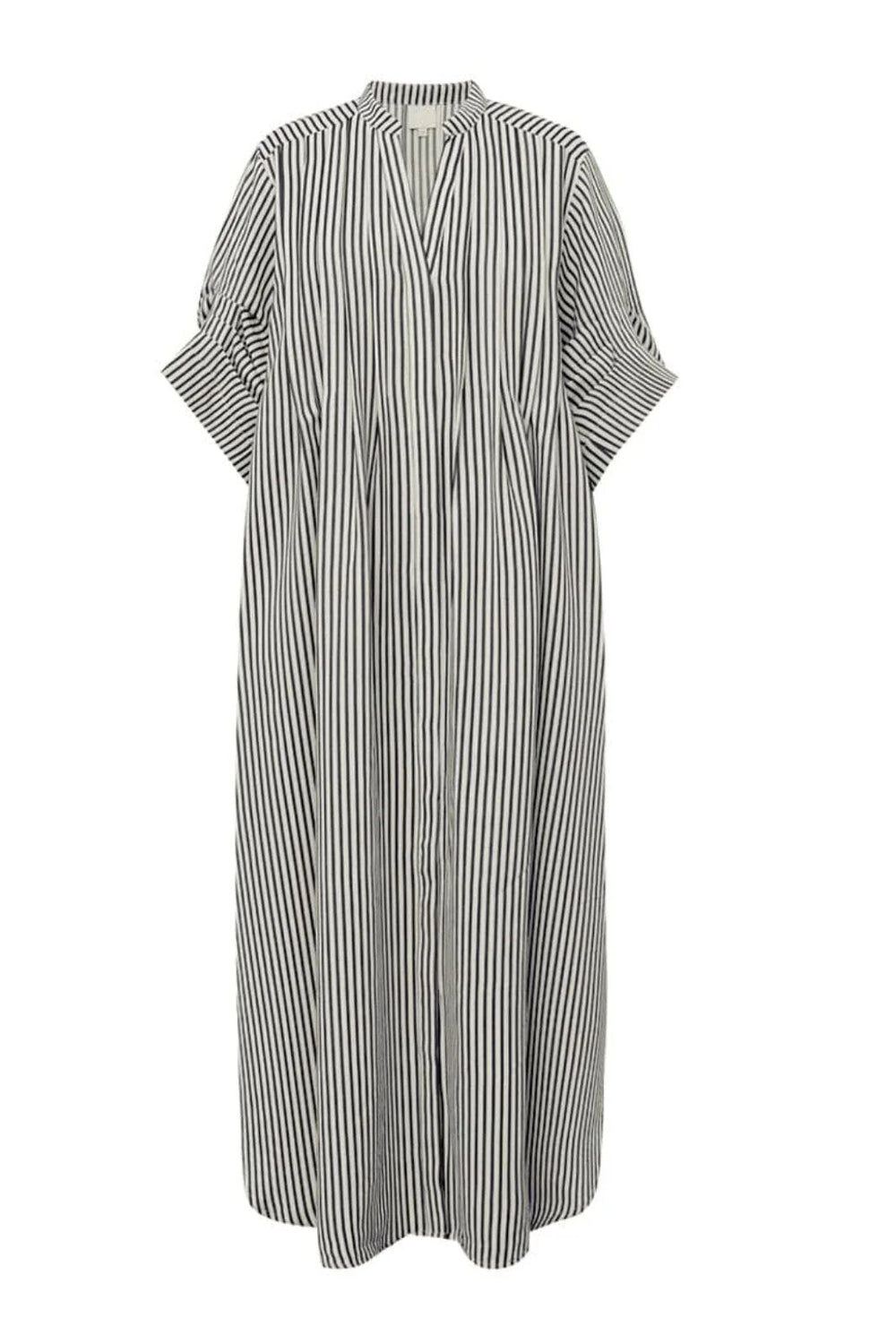AlexaGO Jo Shirt Dress Creme Navy Stripes
