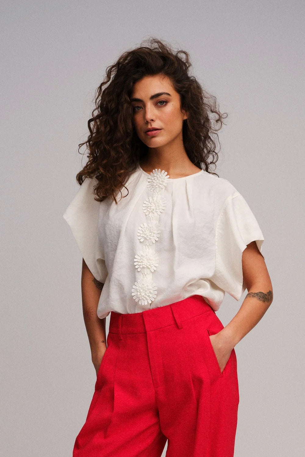 BellamyGO Blouse Creme
